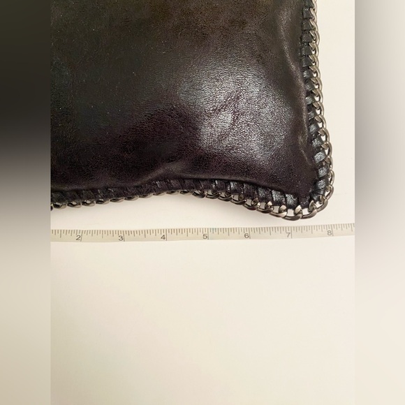 EUC! Black metallic suede-like wristlet - Picture 6 of 6